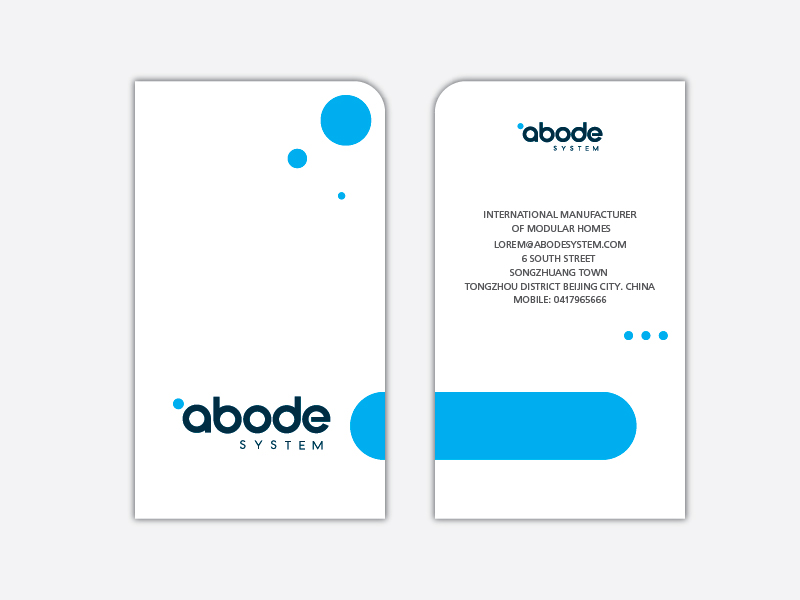 Design de Carte de Visite par Neue pour Abode System  | Design #2681084