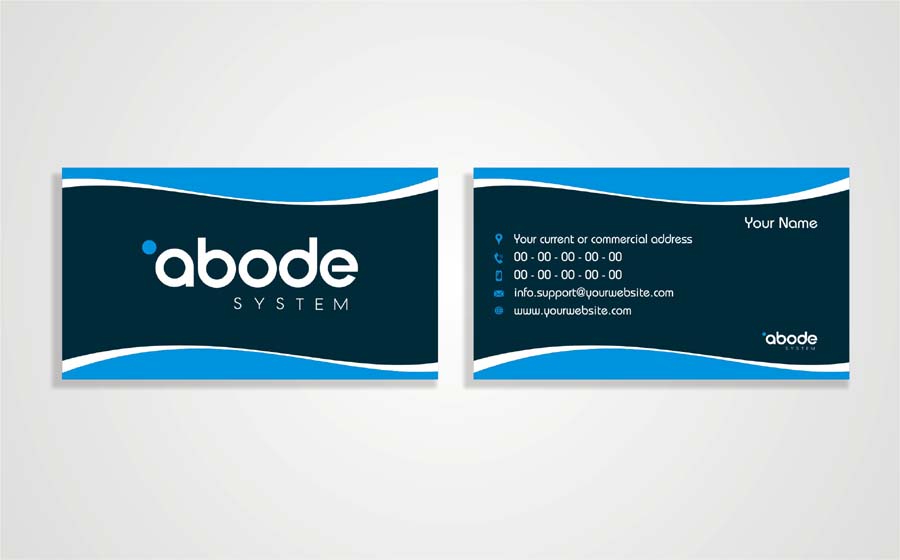 Business Card Design by INDIAN_Ashok for Abode System  | Design #2682300