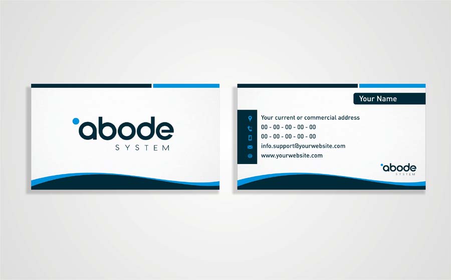 Business Card Design by INDIAN_Ashok for Abode System  | Design #2682304