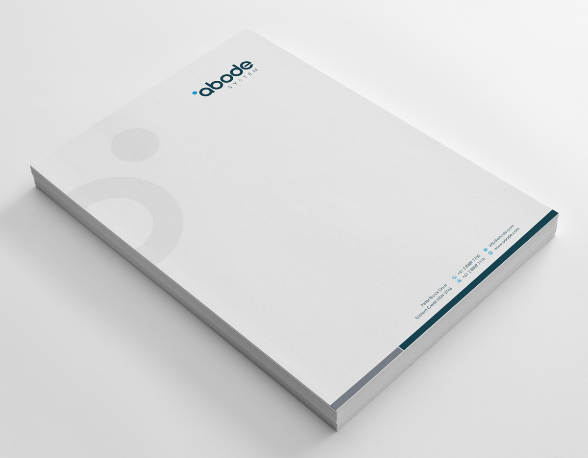 Stationery Design by logodentity for Abode System  | Design #2716338