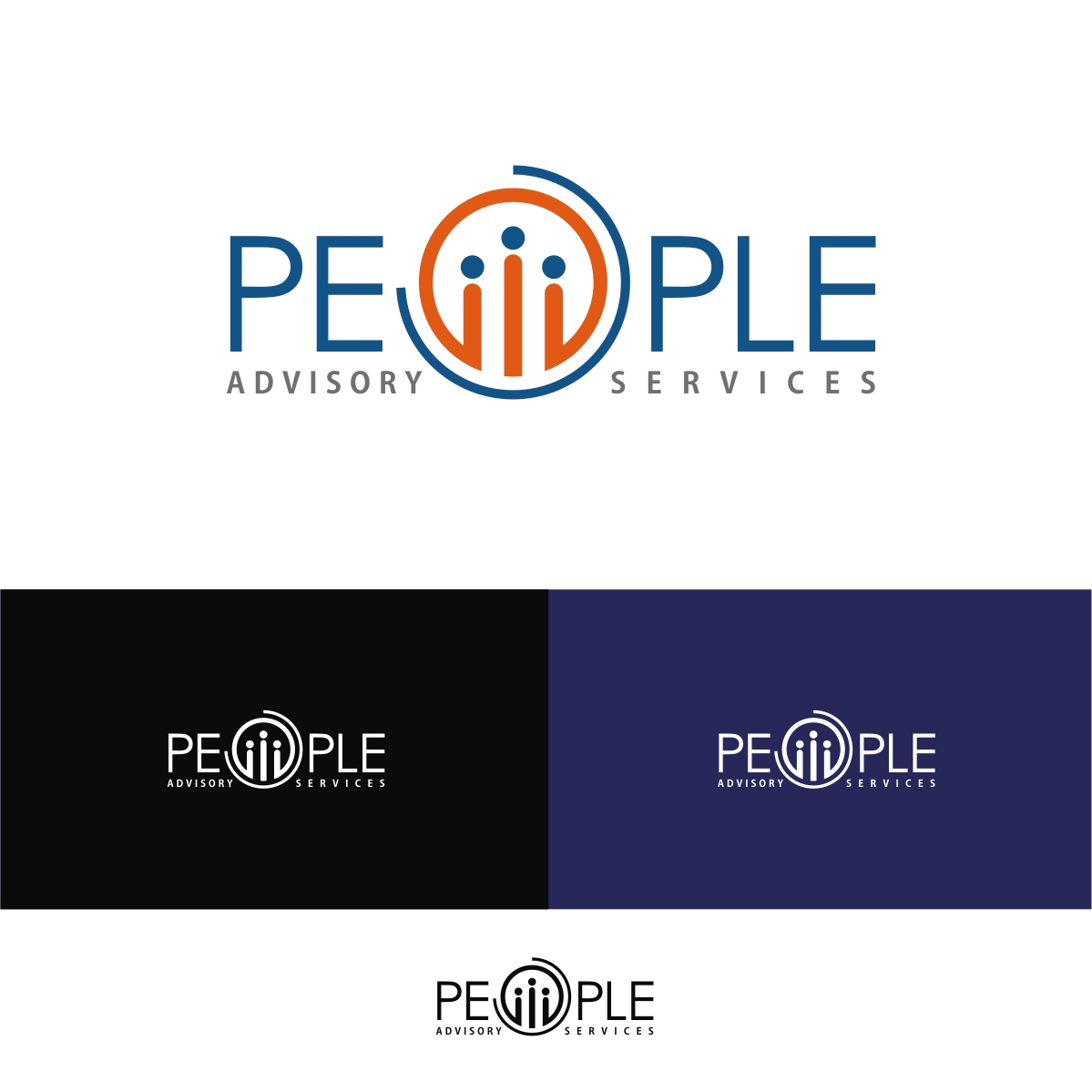 Logo Design by webeezine for People Services Ltd | Design #13713781