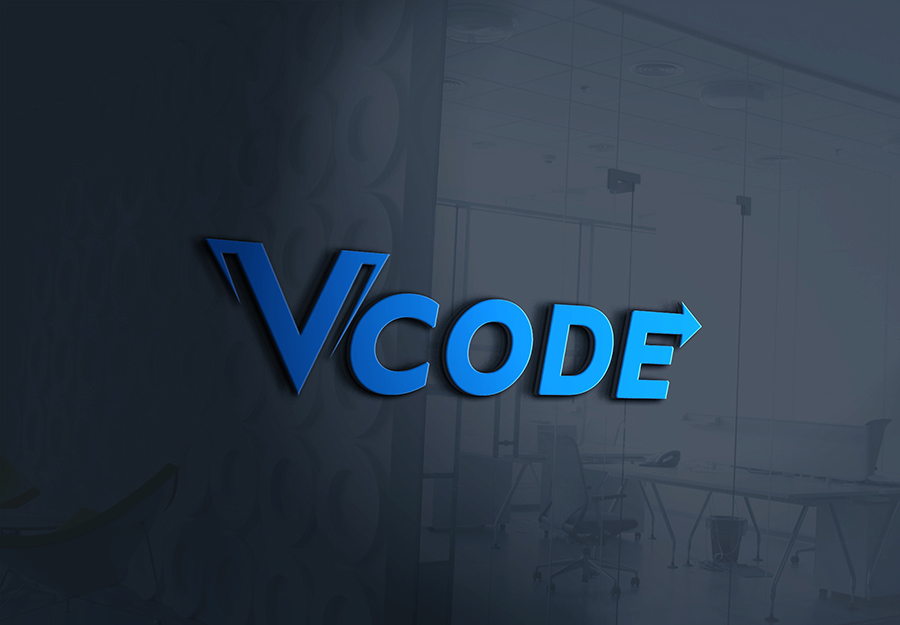 Logo Design by FlyingPen for vCode Co.,Ltd | Design #13595072