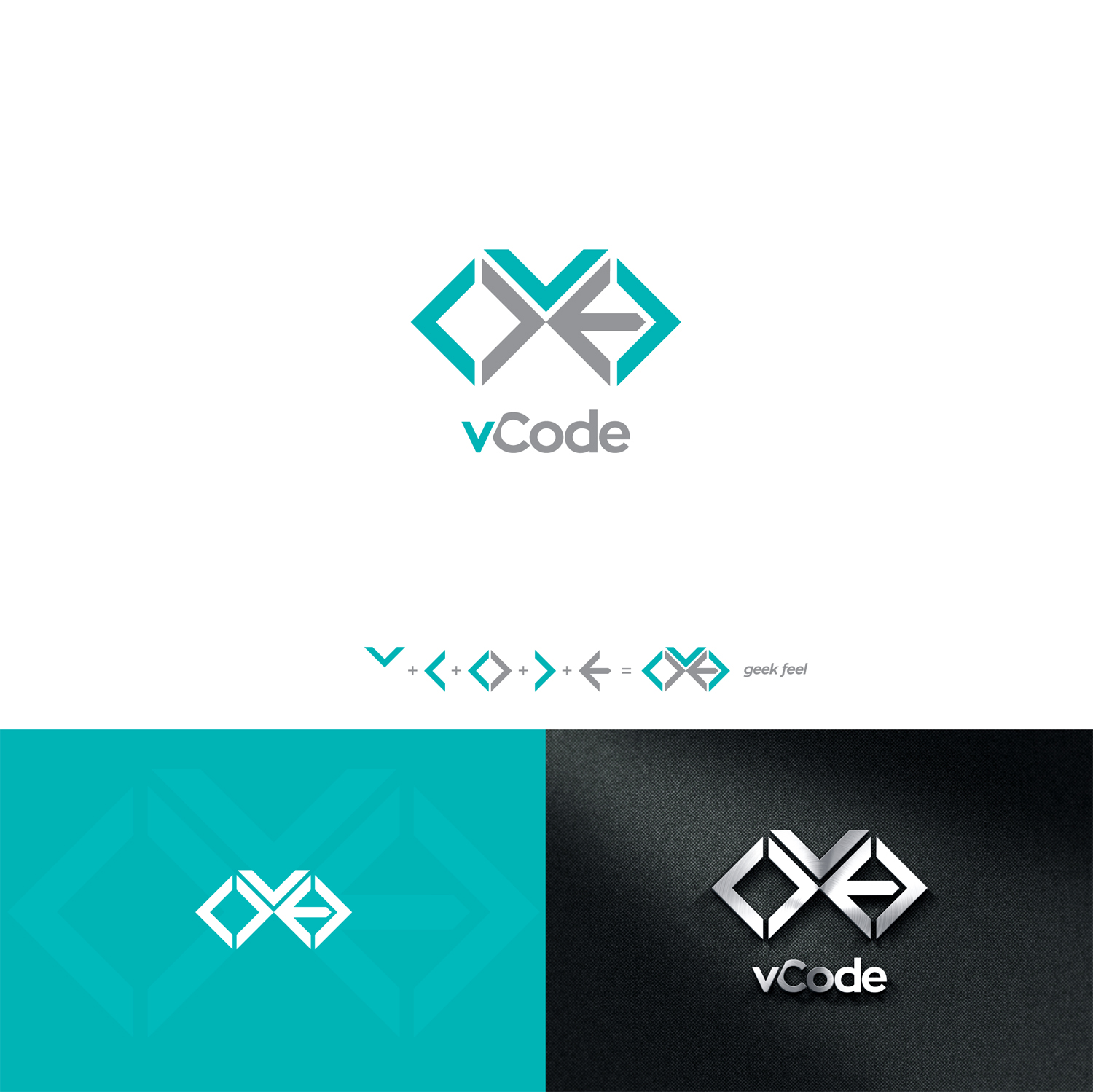Logo Design by tavi for vCode Co.,Ltd | Design #13595583