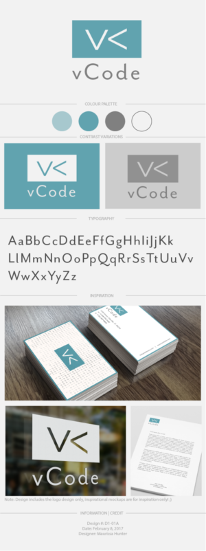 Logo Design by Maurissahunter for vCode Co.,Ltd | Design #13655460