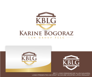 Diseño de Logo por alvinnavarra para Karine Bogoraz Law Group | Diseño: #13592736