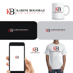 Diseño de Logo por webeezine para Karine Bogoraz Law Group | Diseño: #13647077