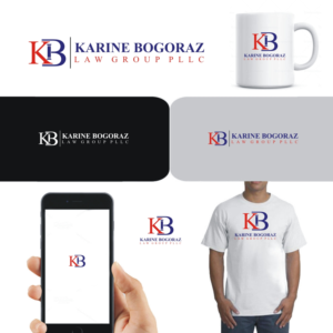 Diseño de Logo por webeezine para Karine Bogoraz Law Group | Diseño: #13647079