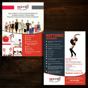 Flyer Design by uk for IKgym  | Design: #13595766