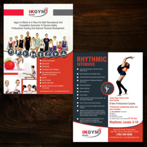 Flyer Design by uk for IKgym  | Design: #13595767