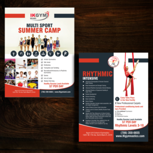 Flyer Design by uk for IKgym  | Design: #13601626