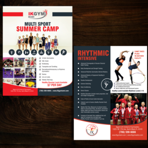 Flyer Design by uk for IKgym  | Design: #13626476