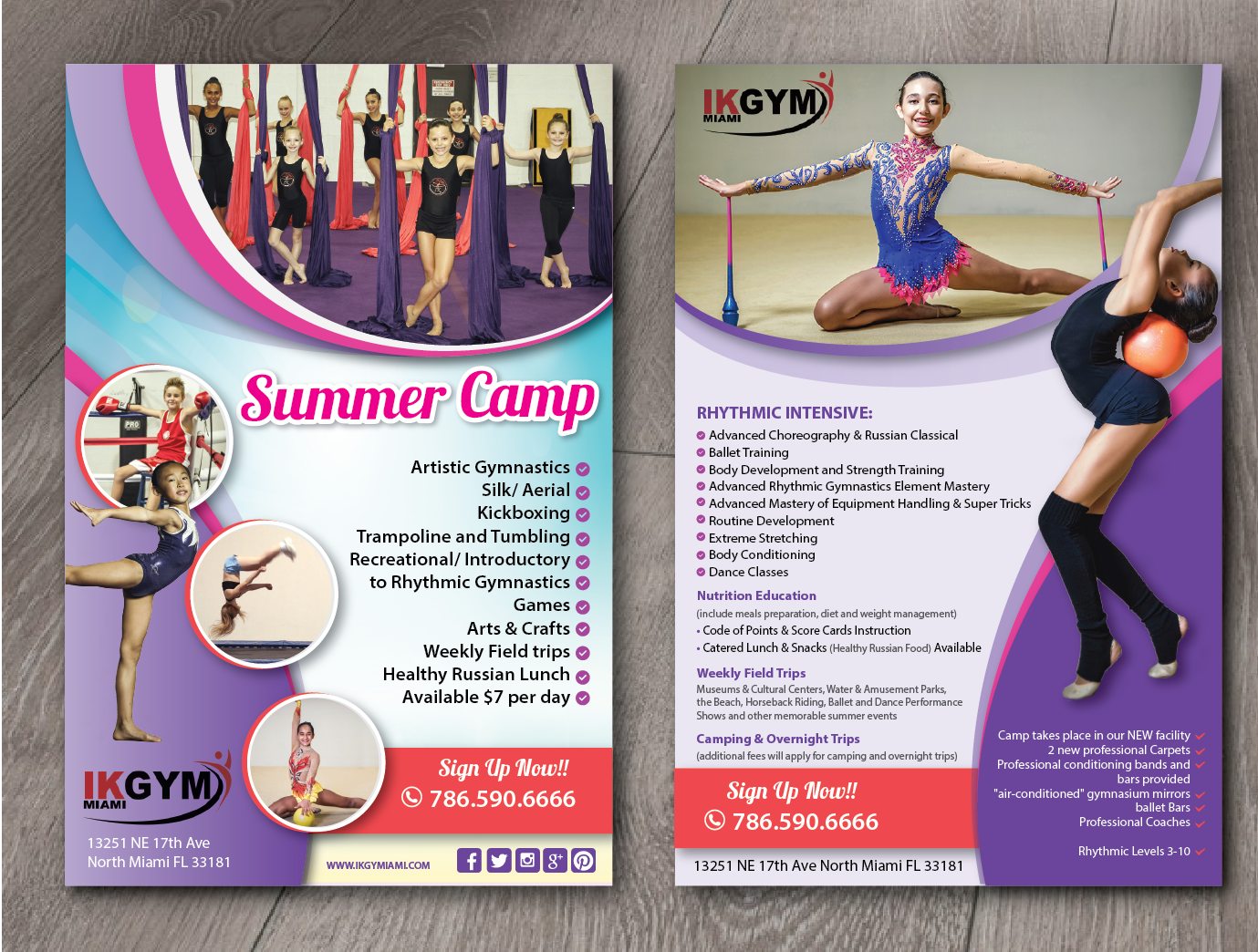 Flyer Design by alex989 for IKgym  | Design #13596393