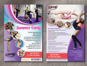 Flyer Design by alex989 for IKgym  | Design: #13611792
