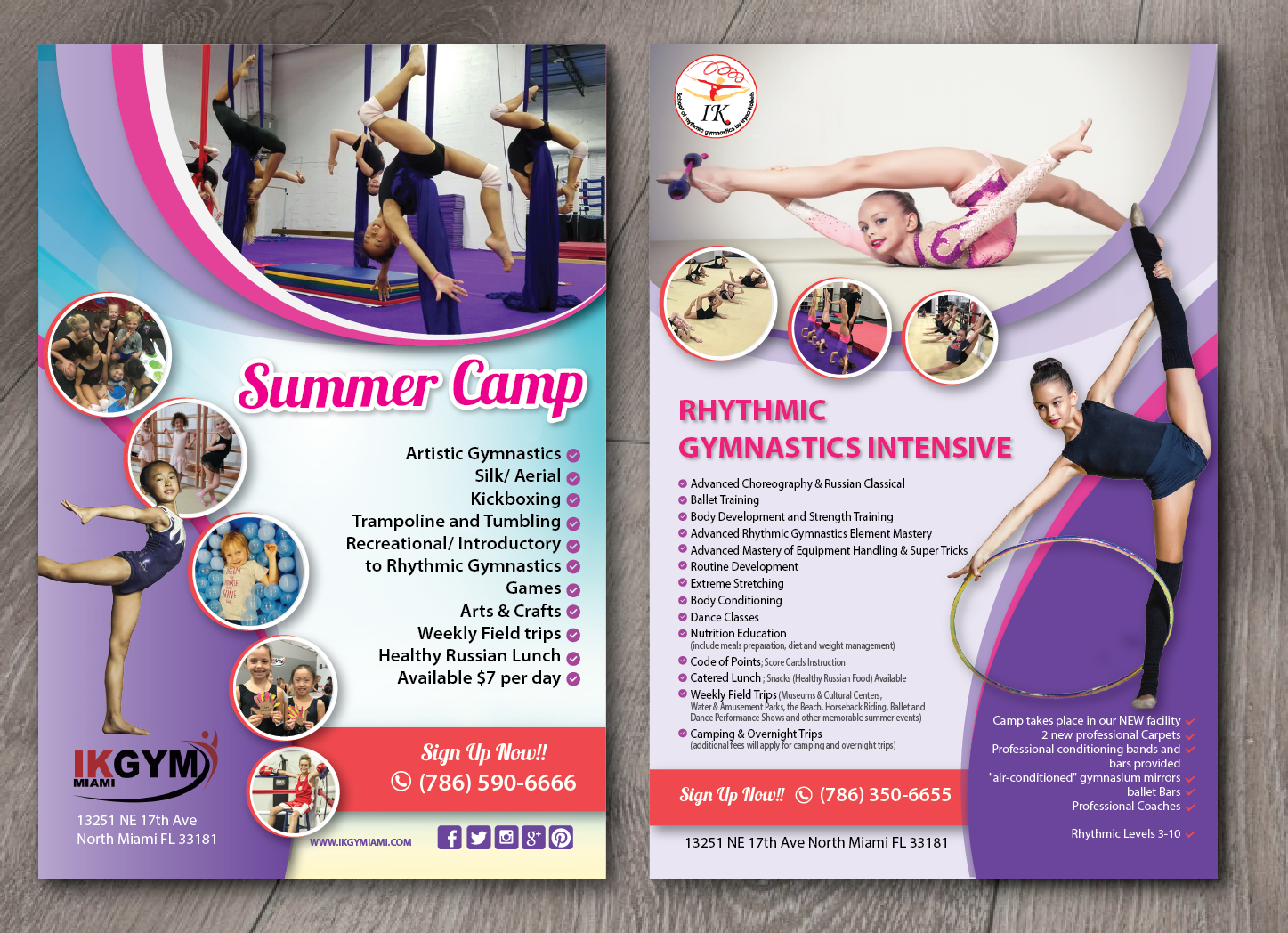 Flyer Design by alex989 for IKgym  | Design #13620753