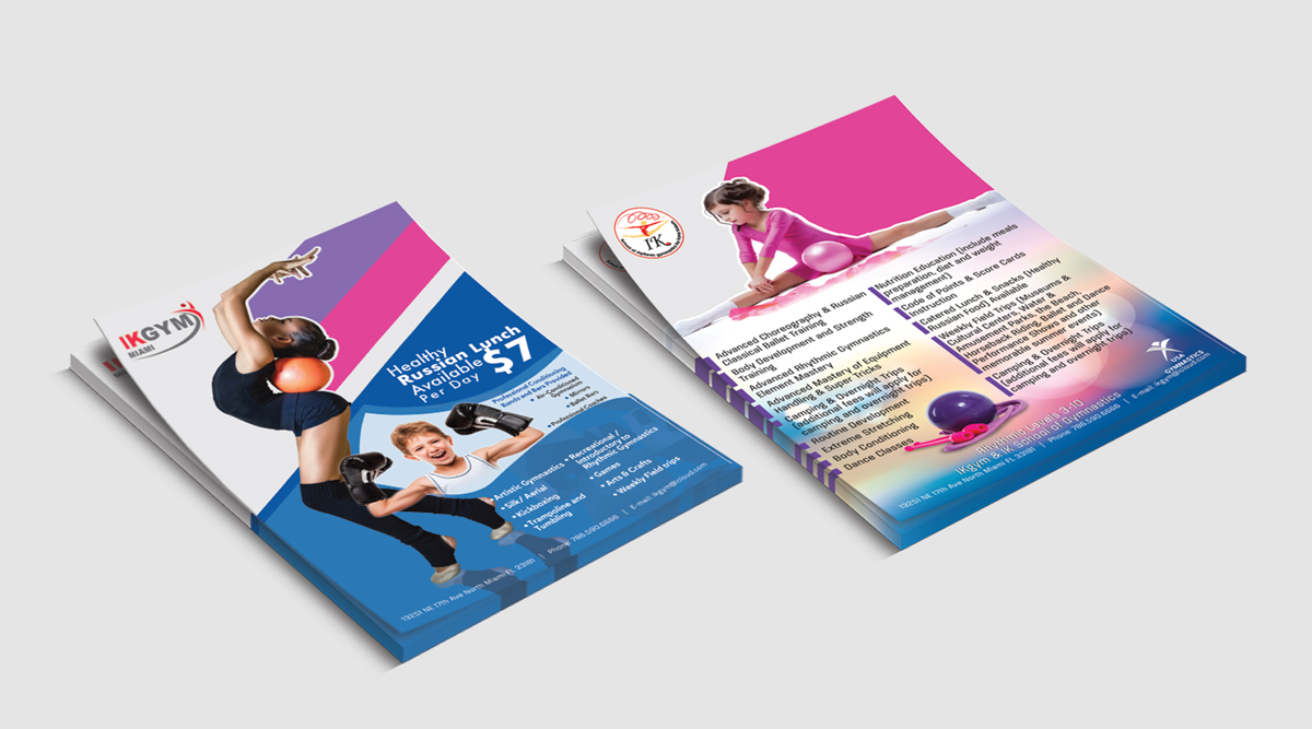 Design de Flyer par Impressive Solutions pour IKgym  | Design #13595860