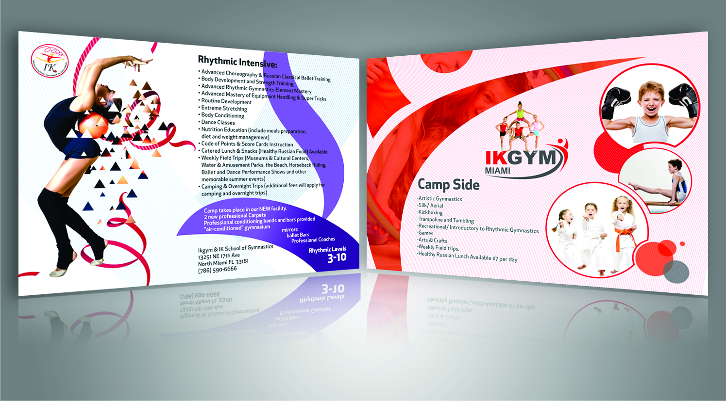Flyer Design by DG for IKgym  | Design #13623524