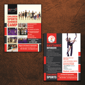 Flyer Design by Nishant Naik for IKgym  | Design: #13618274