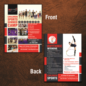 Diseño de Flyer por Nishant Naik para IKgym  | Diseño #13629290