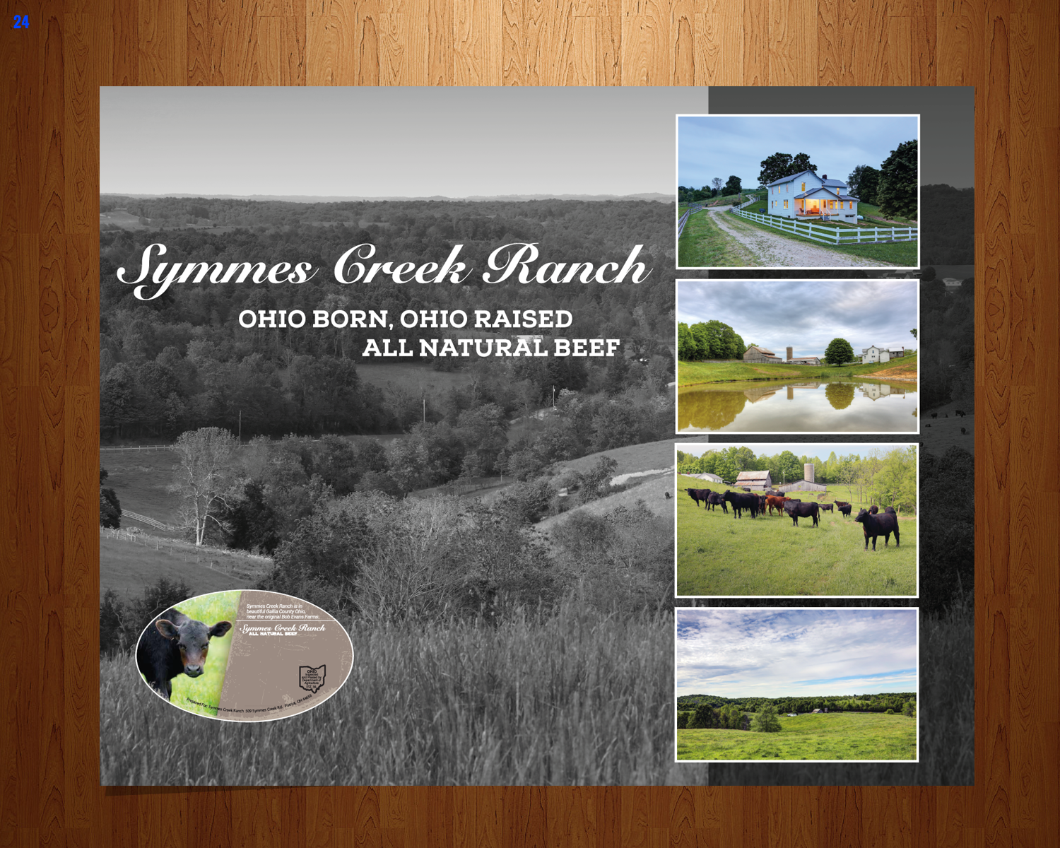 Print Design by uniquedesign10 for Symmes Creek Ranch | Design #13619780