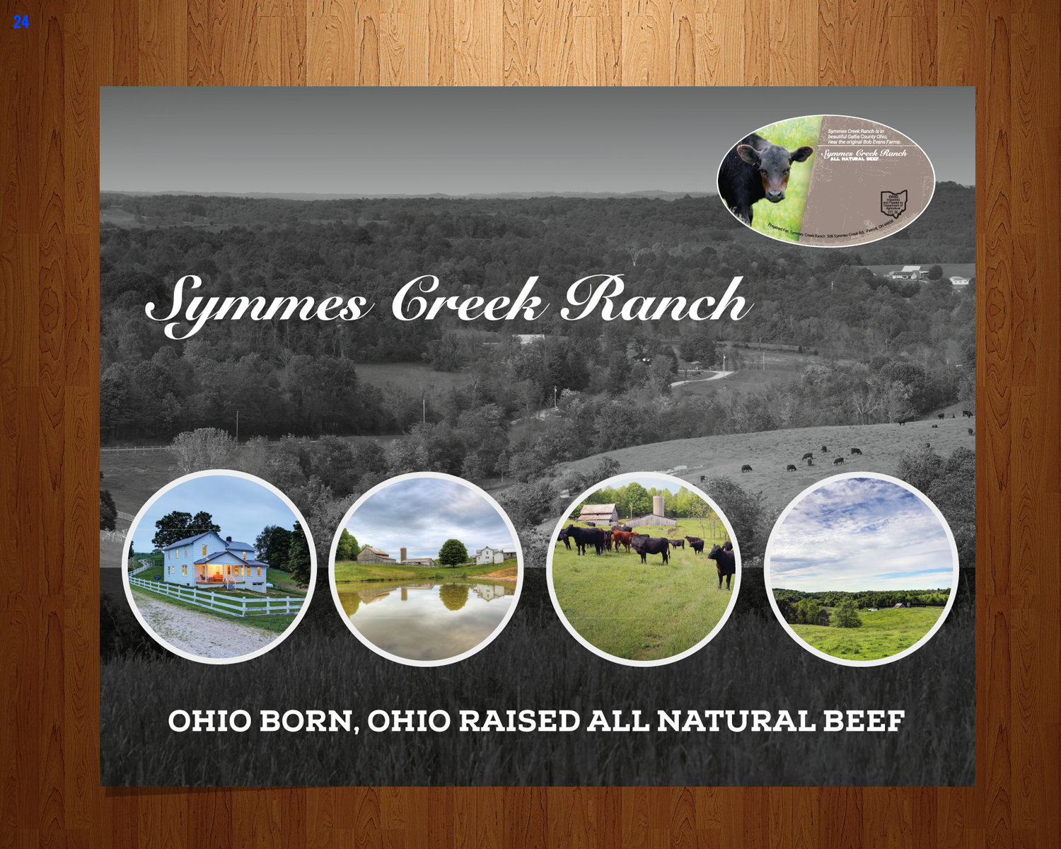 Print Design by uniquedesign10 for Symmes Creek Ranch | Design #13619781