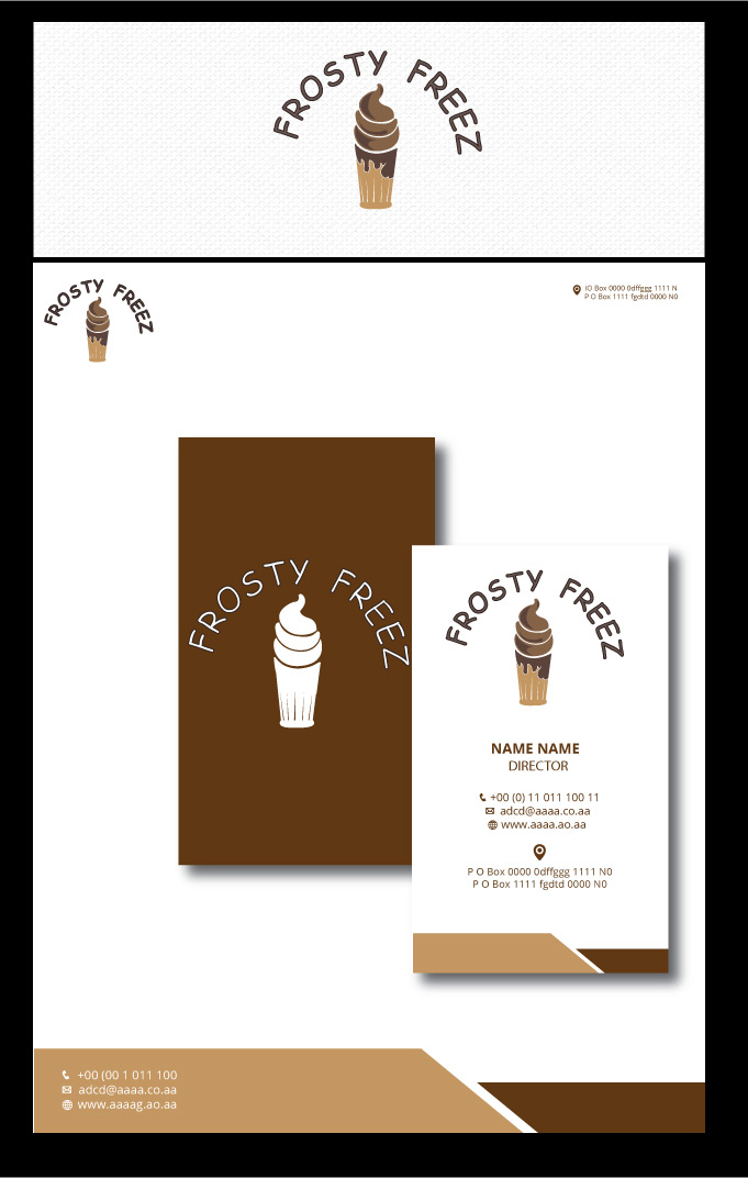 Design de Logo par zebronicgraphic pour Frosty Freez | Design #13595601