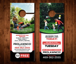 Diseño de Flyer por Designers Hub para ProLawnCo | Diseño: #13690377