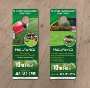Diseño de Flyer por alex989 para ProLawnCo | Diseño: #13622217