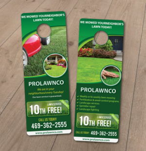 Diseño de Flyer por alex989 para ProLawnCo | Diseño: #13622218
