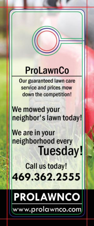 Diseño de Flyer por Parul para ProLawnCo | Diseño: #13624160