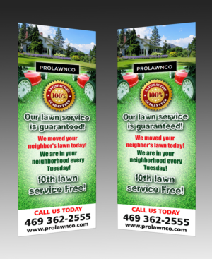Diseño de Flyer por NILDesigns para ProLawnCo | Diseño #13618276