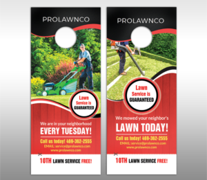 Diseño de Flyer por debdesign para ProLawnCo | Diseño: #13664233