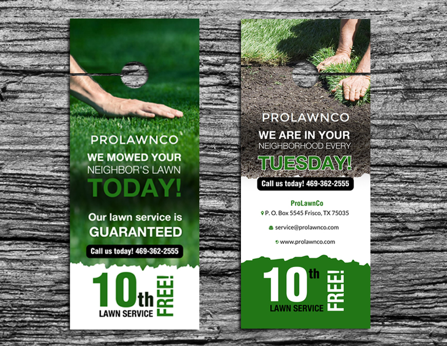 Design de Flyer par creative.bugs pour ProLawnCo | Design #13637429