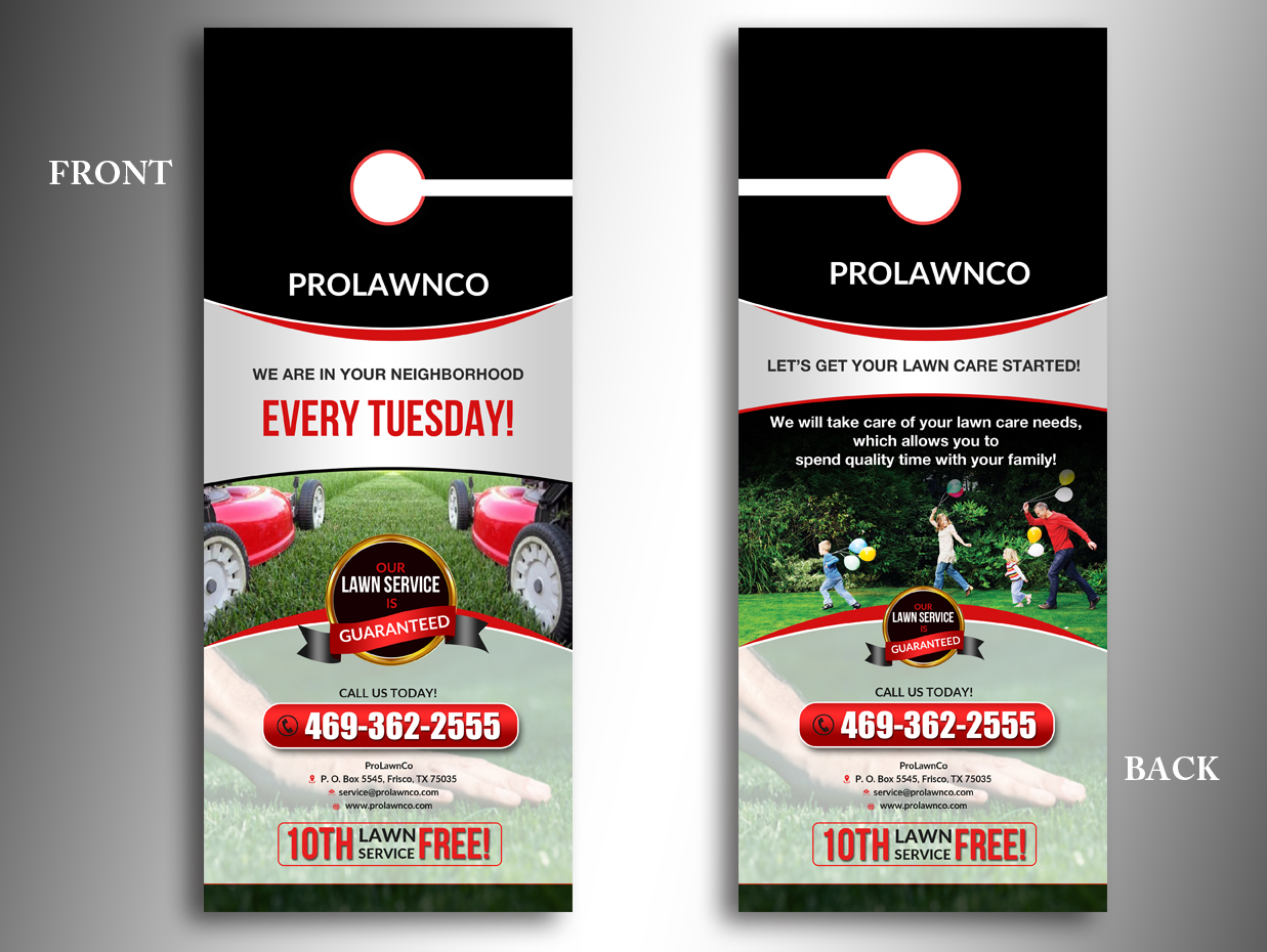 Flyer Design by innovative earth for ProLawnCo | Design #13624113