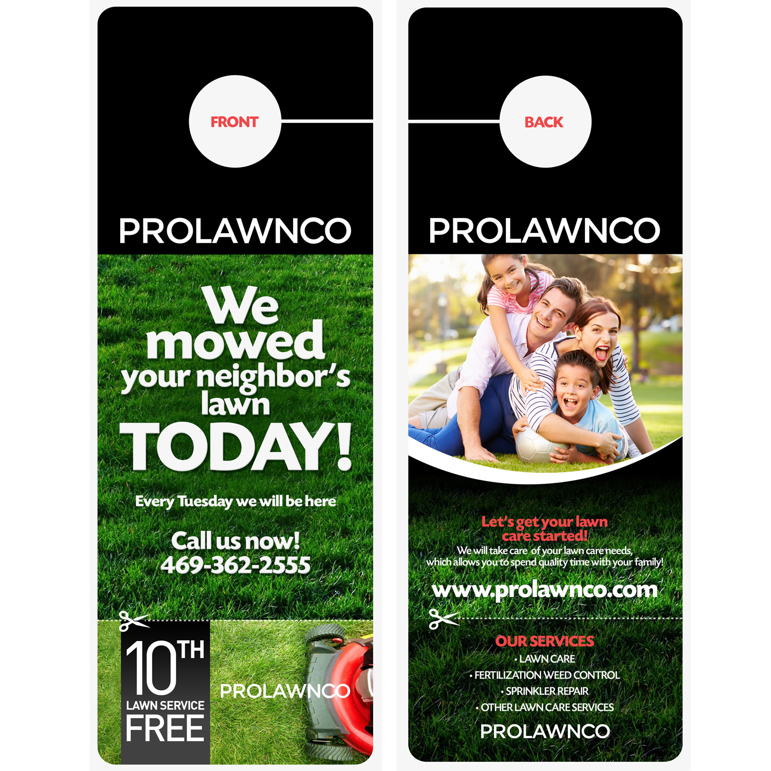 Flyer Design by msanzll for ProLawnCo | Design #13670858