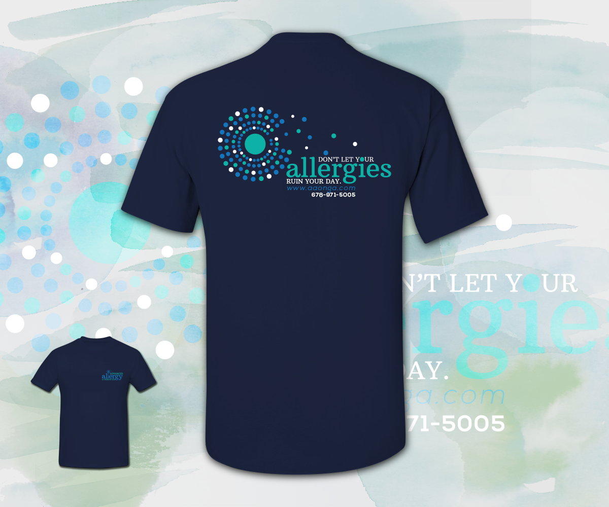 Diseño de Camiseta por nreimer para Advanced Allergy of North GA | Diseño #13655427