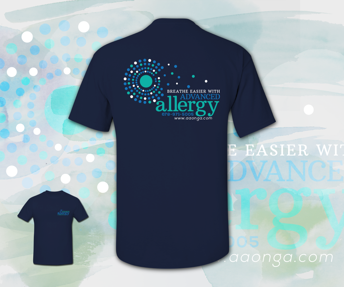 T-shirt Design by nreimer for Advanced Allergy of North GA | Design #13655431