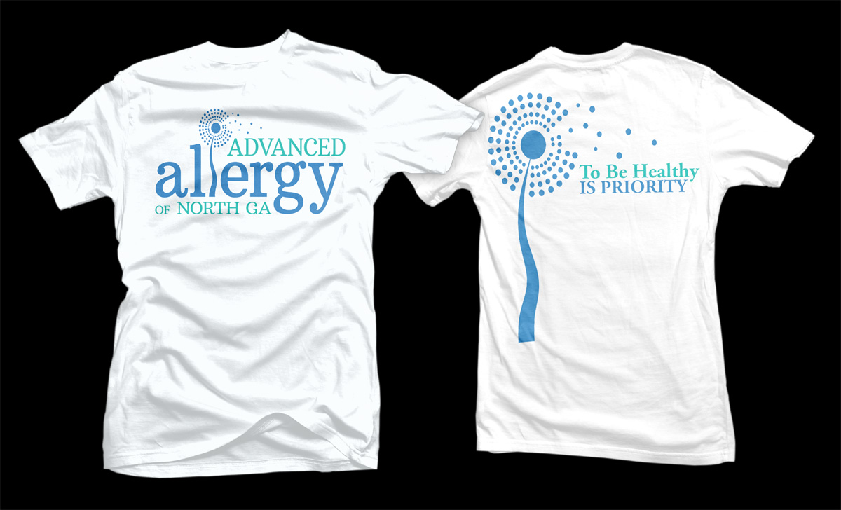 T-shirt Design by D'Mono for Advanced Allergy of North GA | Design #13680230
