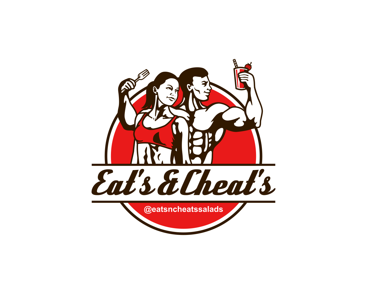 Logo Design by alpino for Eat's N Cheat's | Design #13638944