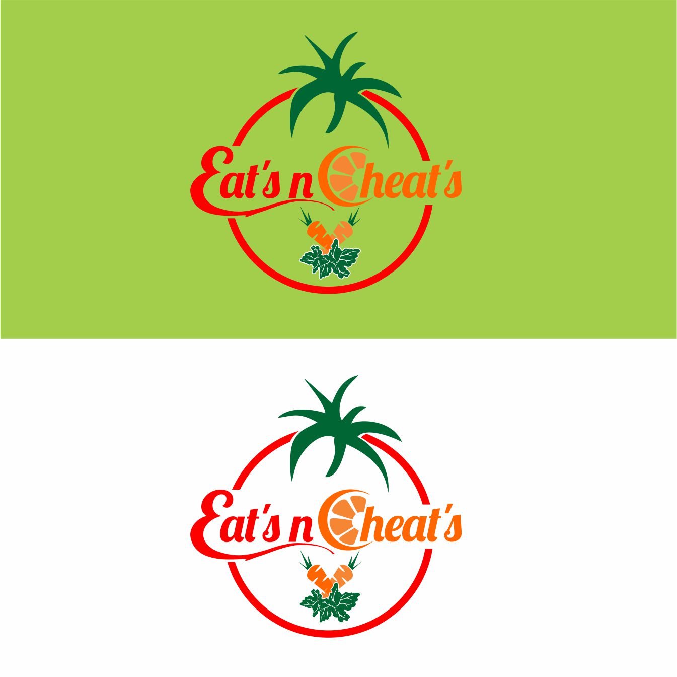 Logo Design by monstersox for Eat's N Cheat's | Design: #13634721