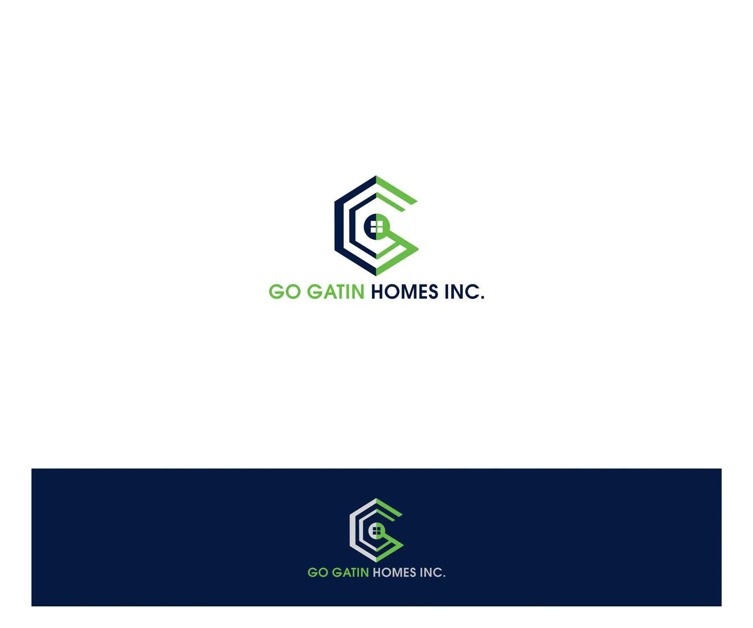 Logo Design by Loknadh busam for Go Gatin Homes Inc. | Design #14911212
