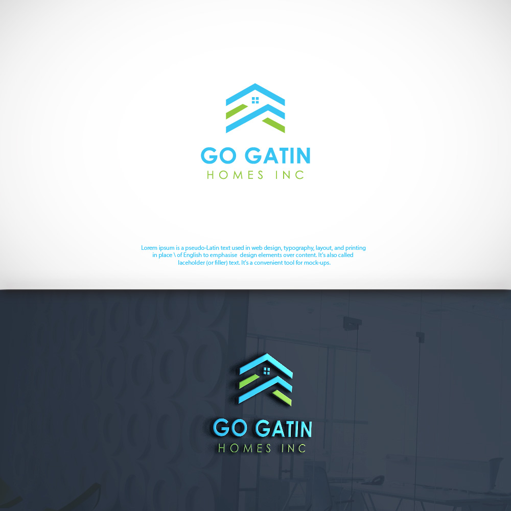 Logo Design by Kingdom Vision for Go Gatin Homes Inc. | Design #14834130