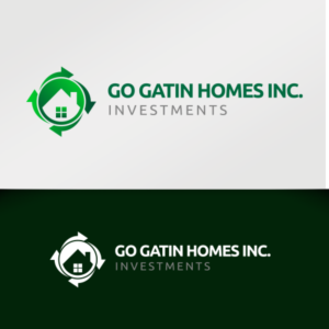Logo Design by Blue Moon Design for Go Gatin Homes Inc. | Design #14868701