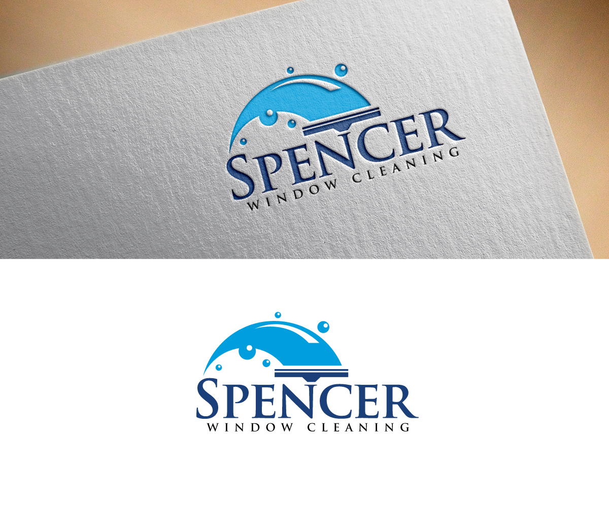 Logo Design by PsyPen for Spencer Window Cleaning | Design #13592862