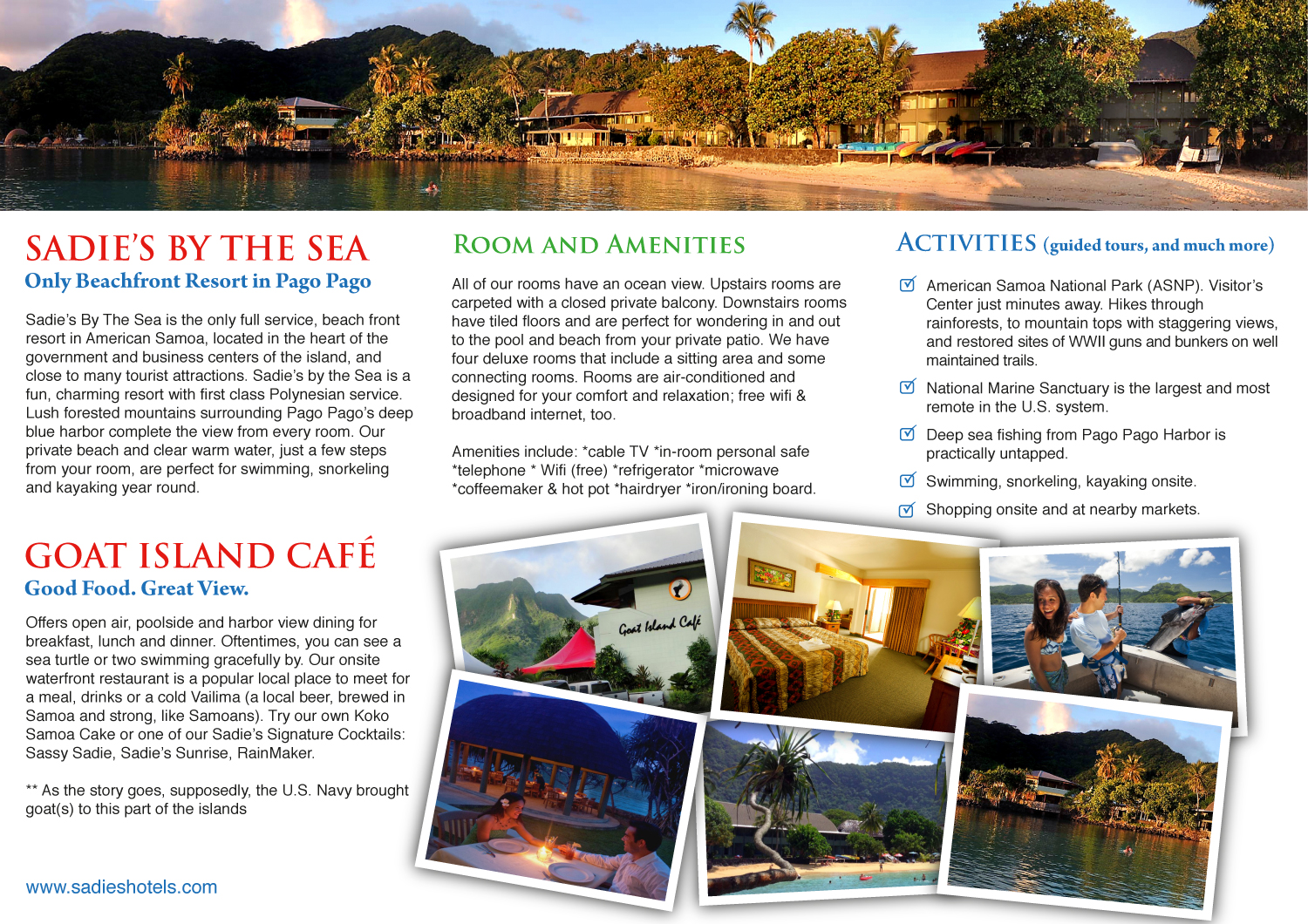 Broschüren-Design von uniquedesign10 für Sadie's Hotels | Design #13744006