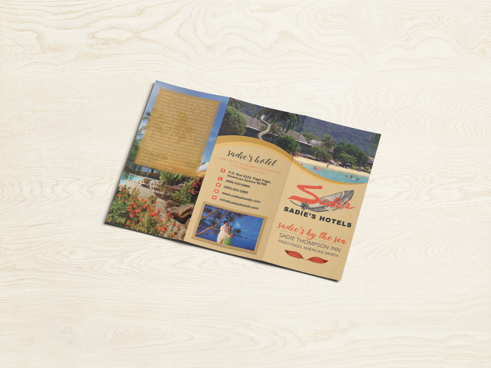Diseño de Brochure por aniep para Sadie's Hotels | Diseño #13614177