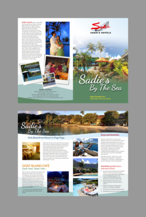 Brochure Design by nng for Sadie's Hotels | Design #13605850