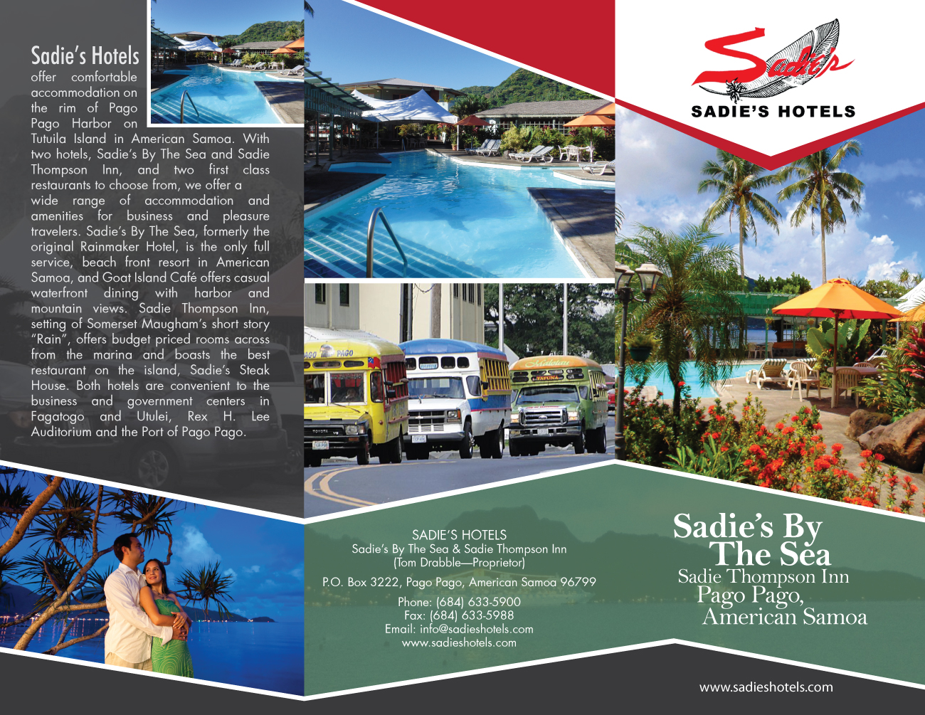 Brochure Design by Impressive Solutions for Sadie's Hotels | Design #13595403