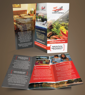 Brochure Design by creationz2011 for Sadie's Hotels | Design: #13620356