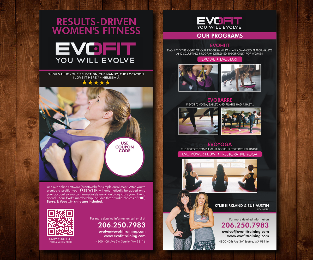 Flyer Design by Designers Hub for EvoFit, LLP | Design #13684815
