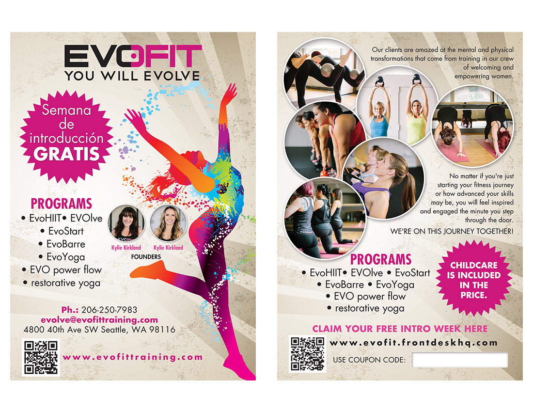 Flyer Design by designbox for EvoFit, LLP | Design #13737666